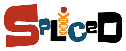 Spliced logo