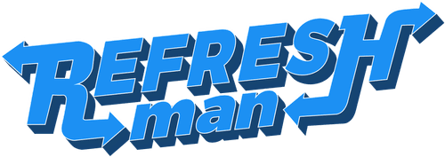 Refresh Man logo