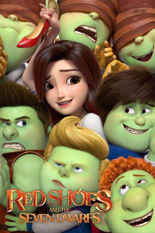 Red Shoes and the Seven Dwarfs film afişi