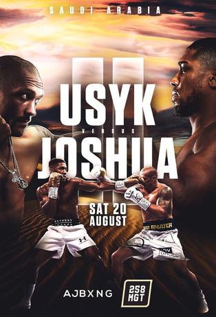 Oleksandr Usyk vs. Anthony Joshua II film afişi