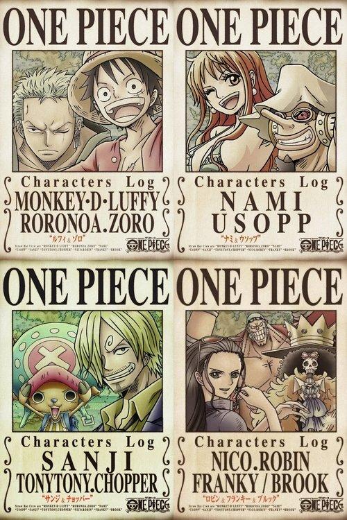 One Piece Characters Log dizi afişi