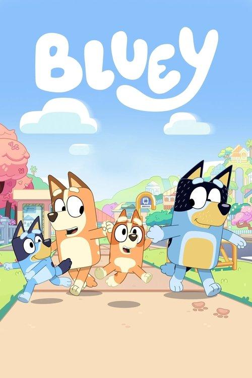 Bluey dizi afişi