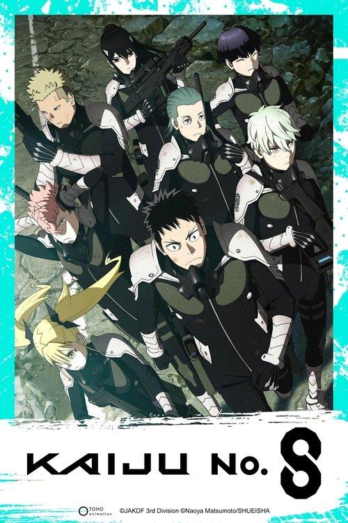 Kaiju No. 8 dizi afişi