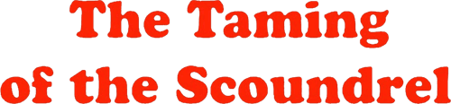 The Taming of the Scoundrel logo