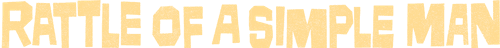 Rattle of a Simple Man logo