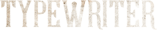 Typewriter logo