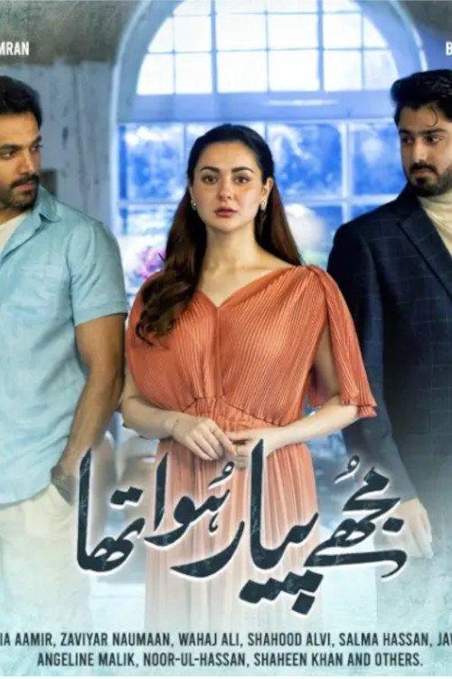 Mujhe Pyaar Hua Tha dizi afişi