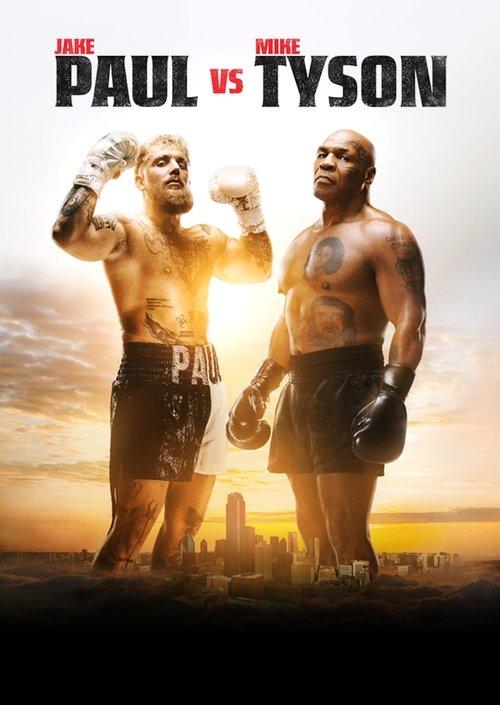 Jake Paul vs. Mike Tyson film afişi