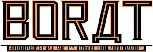 Borat: Cultural Learnings of America for Make Benefit Glorious Nation of Kazakhstan logo