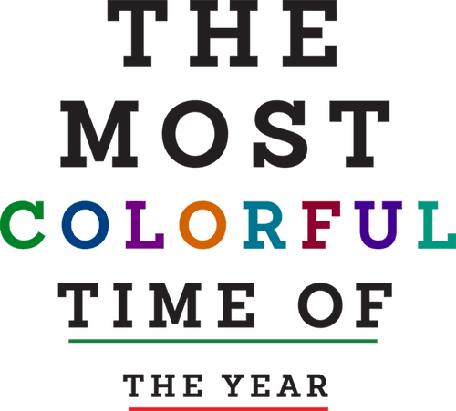 The Most Colorful Time of the Year logo
