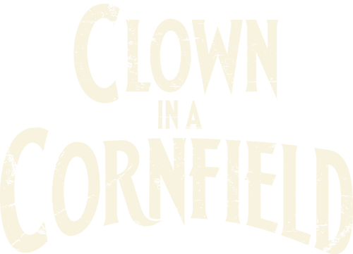 Clown in a Cornfield logo