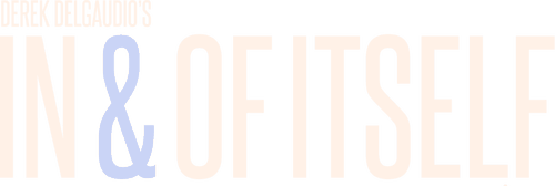 Derek DelGaudio's In & of Itself logo