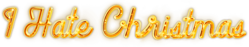 I Hate Christmas logo