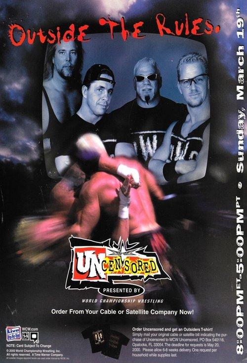 WCW Uncensored 2000 film afişi
