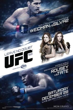 UFC 168: Weidman vs. Silva 2 film afişi