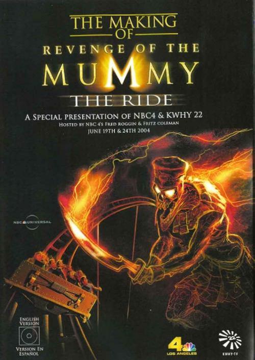 The making of Revenge of the Mummy - The Ride film afişi