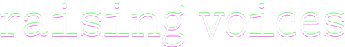 Raising Voices logo