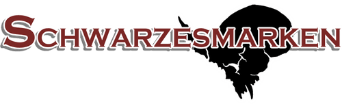 Schwarzes Marken logo