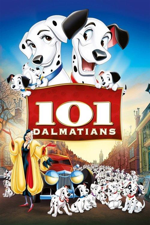 One Hundred and One Dalmatians film afişi
