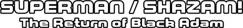 Superman/Shazam!: The Return of Black Adam logo