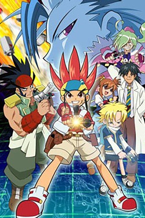 Crash B-Daman dizi afişi