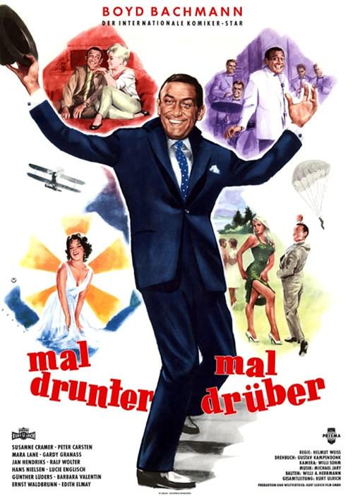 Mal drunter – mal drüber film afişi