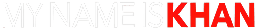 My Name Is Khan logo