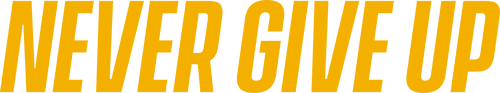 Never Give Up logo