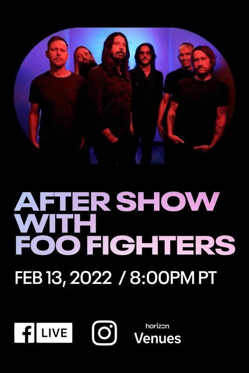 Foo Fighters-Superbowl LVI Aftershow in Virtual Reality film afişi