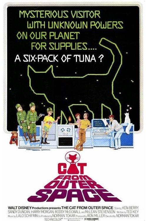 The Cat from Outer Space film afişi
