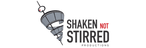 Shaken, Not Stirred Productions logo
