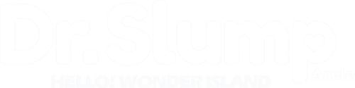 Dr. Slump and Arale-chan: Hello! Wonder Island logo