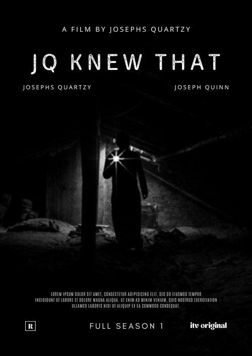 JQ Knew That dizi afişi