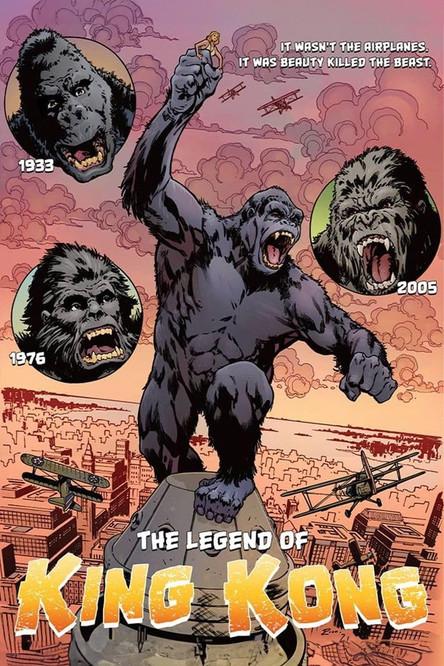 The Legend of King Kong dizi afişi