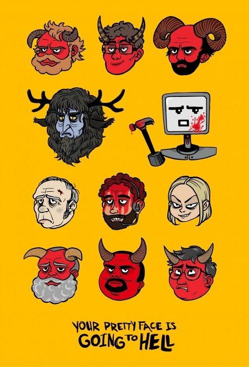 Your Pretty Face Is Going To Hell: The Cartoon dizi afişi