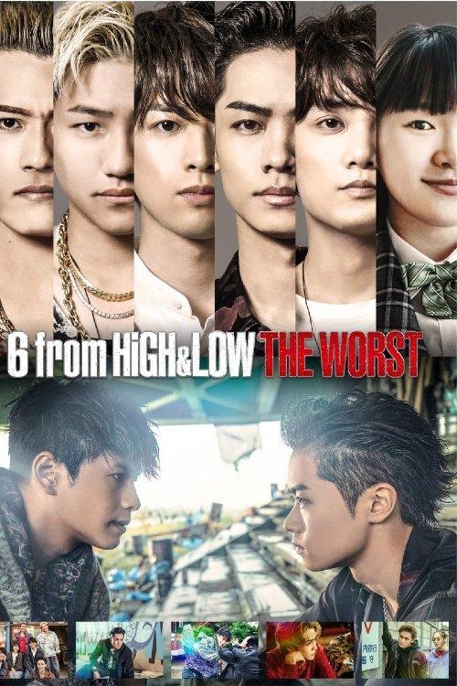 6 from HiGH&LOW THE WORST dizi afişi