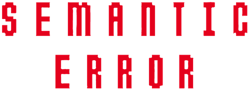 Semantic Error logo