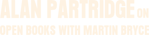 Alan Partridge on Open Books with Martin Bryce logo