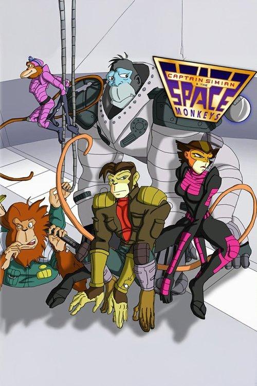 Captain Simian & the Space Monkeys dizi afişi