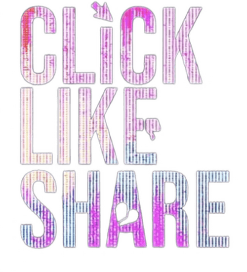 Click, Like, Share logo
