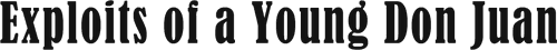 Exploits of a Young Don Juan logo