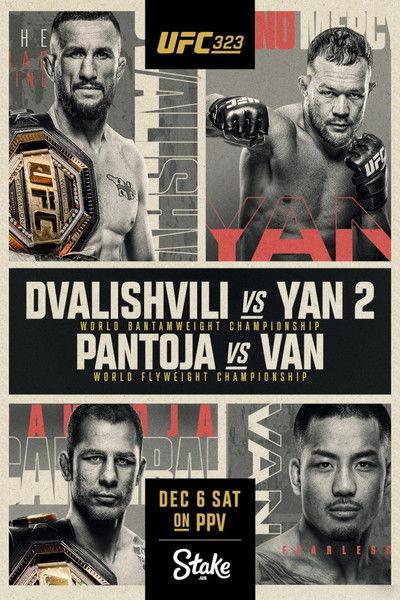 UFC 323: Dvalishvili vs. Yan 2 film afişi