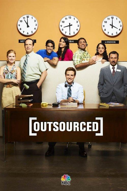 Outsourced dizi afişi
