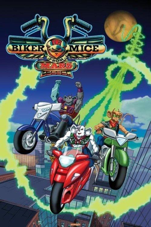 Biker Mice from Mars dizi afişi