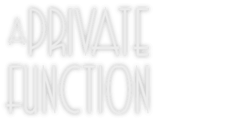 A Private Function logo