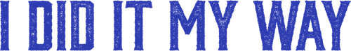 I Did It My Way logo