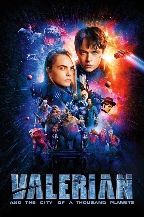 Valerian and the City of a Thousand Planets film afişi