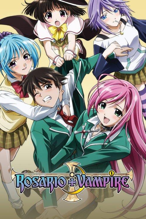 Rosario + Vampire dizi afişi