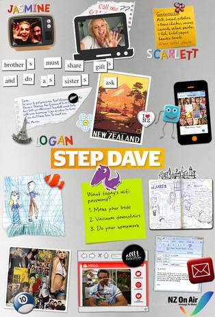 Step Dave dizi afişi