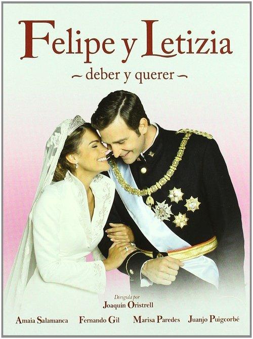Felipe y Letizia dizi afişi